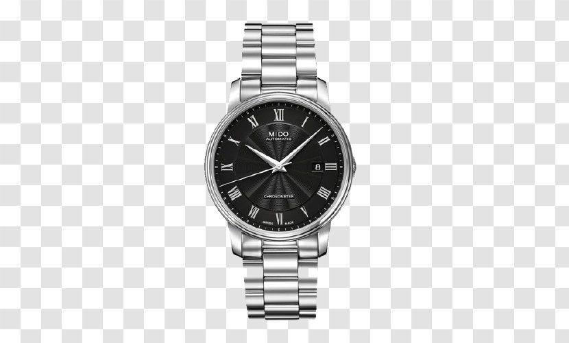Mido Automatic Watch Strap Movado - Water Resistant Mark - Baroncelli Watches Transparent PNG