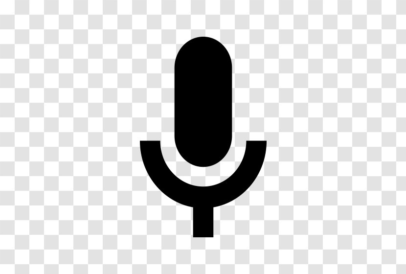 Google Voice Typing Docs Speech Recognition - Black And White - Microphone Transparent PNG