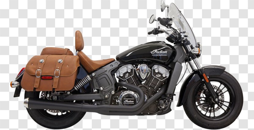 Exhaust System Motorcycle Indian Scout Harley-Davidson Bassani Manufacturing - Harleydavidson Super Glide Transparent PNG