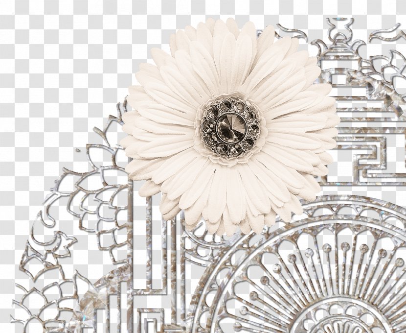 Petal Button Jewellery - Flower - Petals Jewelry Transparent PNG