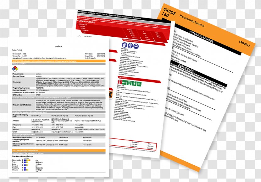 Safety Data Sheet COSHH Risk Assessment Web Page - Coshh - Document Transparent PNG