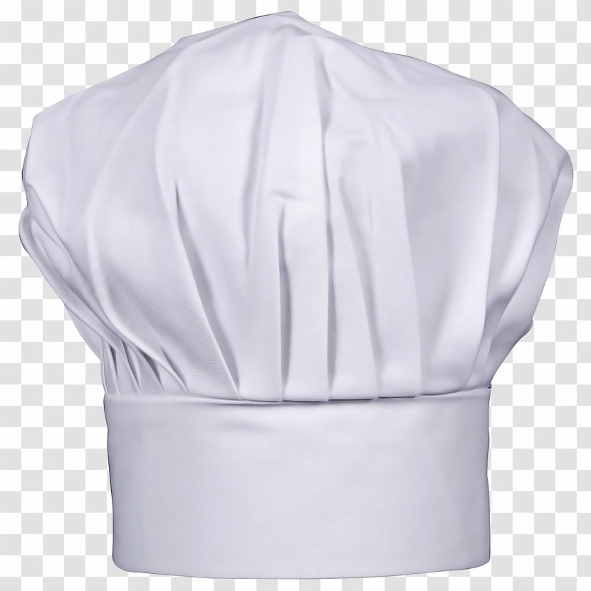 Chef's Uniform White Clothing Sleeve Collar - Blouse Neck Transparent PNG