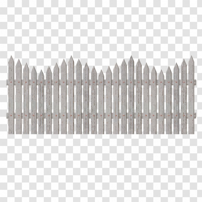Picket Fence Garden Clip Art - Hardware Transparent PNG