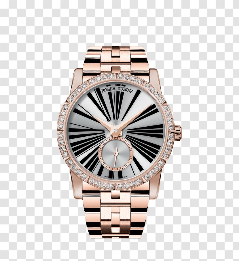 Roger Dubuis Automatic Watch Jewellery Clock Transparent PNG