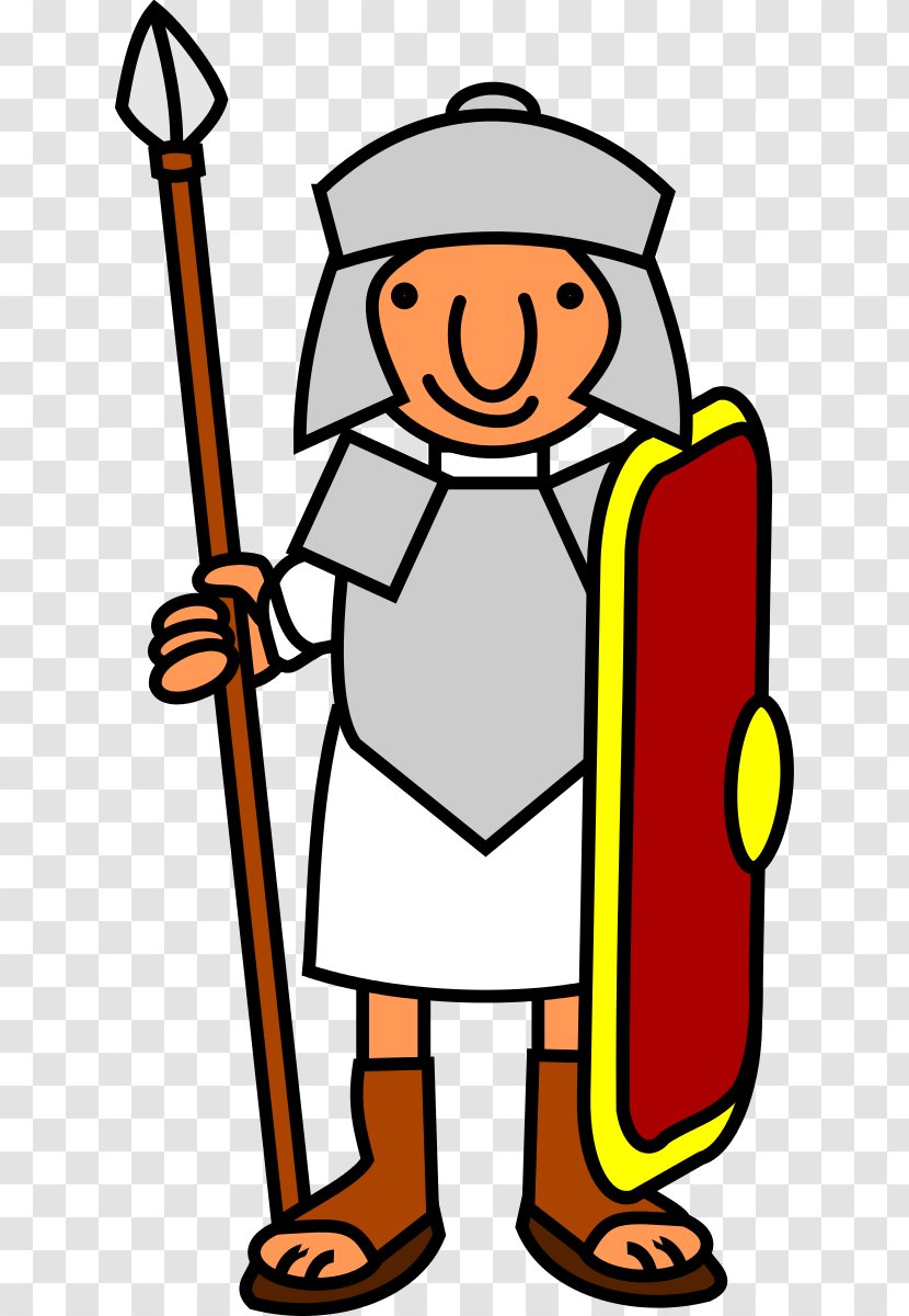 Ancient Rome Roman Army Soldier Legionary Clip Art - Military - Cartoon Mummy Images Transparent PNG