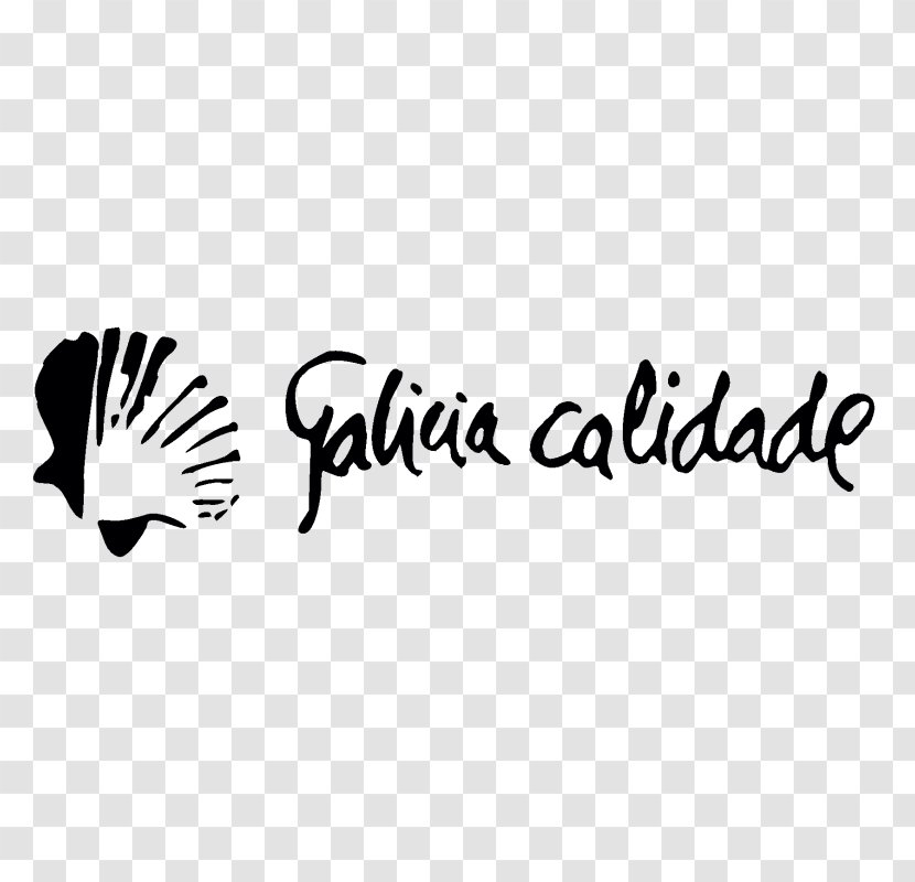 Logo Galicia Calidade Sticker Brand - Calligraphy - Srixon Transparent PNG