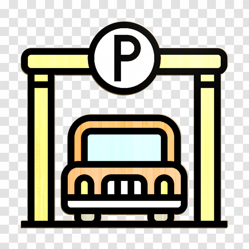 Park Icon Hotel Services Icon Parking Lot Icon Transparent PNG