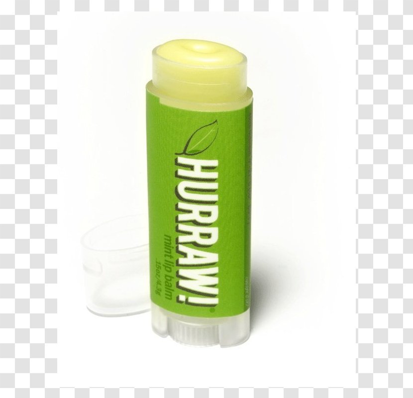 Lip Balm Hurraw! Tea Peppermint Skin Care - Cosmetics Transparent PNG