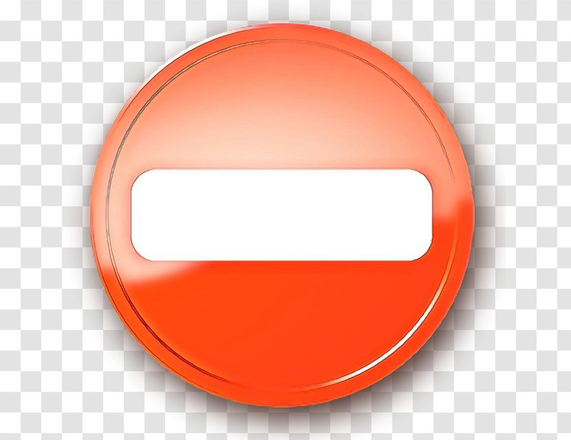 Orange - Red - Sign Oval Transparent PNG
