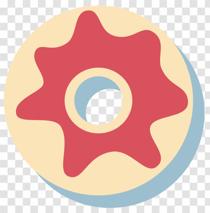 Doughnut Clip Art - Red - A Donut Transparent PNG