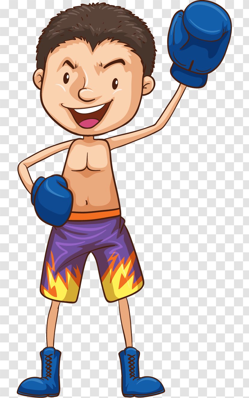 Royalty-free Boxing Illustration - Photography - Foreign Student Movement Image Vector Transparent PNG