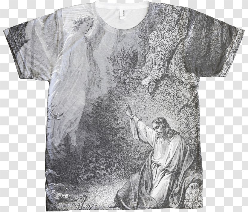T-shirt Mount Of Olives Agony In The Garden /m/02csf White - T Shirt Transparent PNG