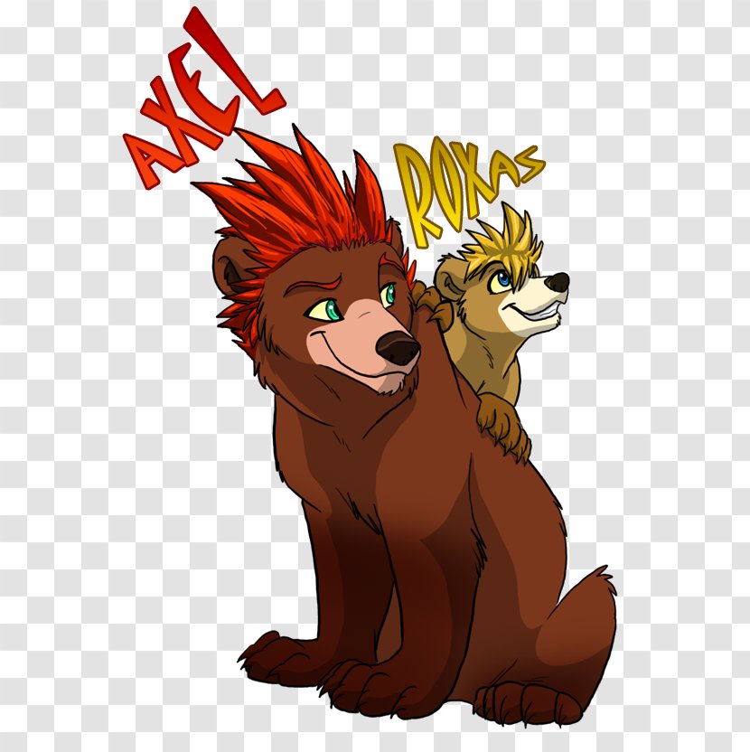 Lion Bear Fan Art Kingdom Hearts III Transparent PNG