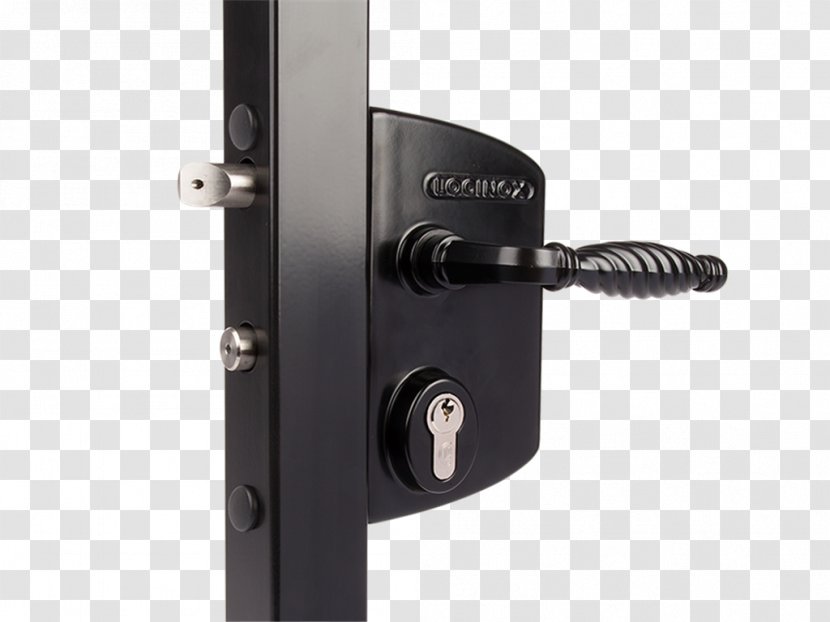 Gate Lock Fence Latch Household Hardware - Steel Transparent PNG