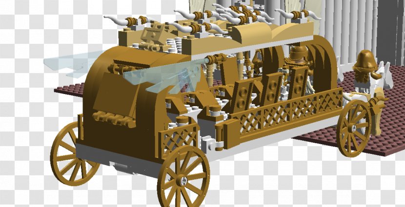 Chariot Brass 01504 Wagon Carriage - Metal Transparent PNG
