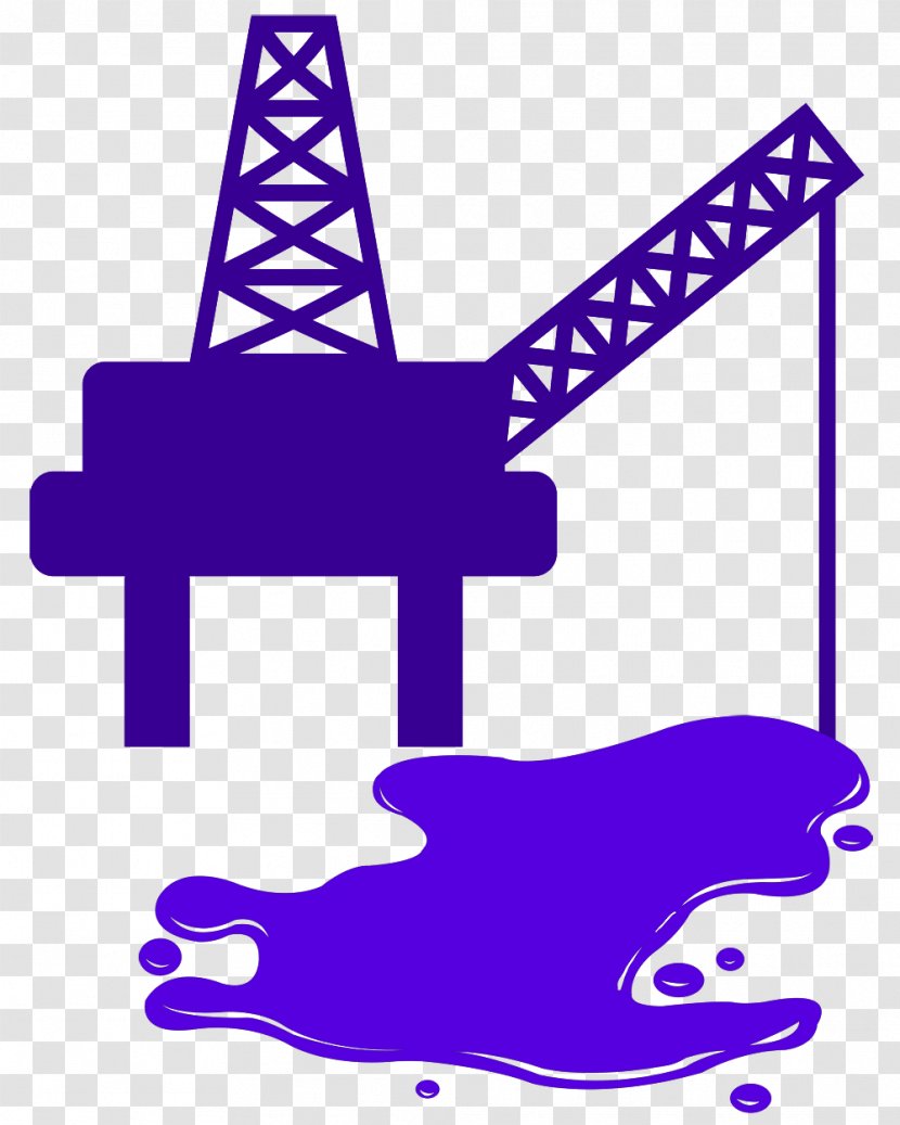 Petroleum Industry Engineering Clip Art - Drilling Rig - Oil Slick Transparent PNG