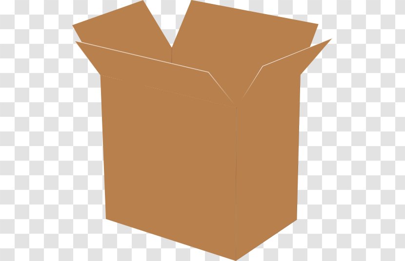 Cardboard Box Light Color Transparent PNG