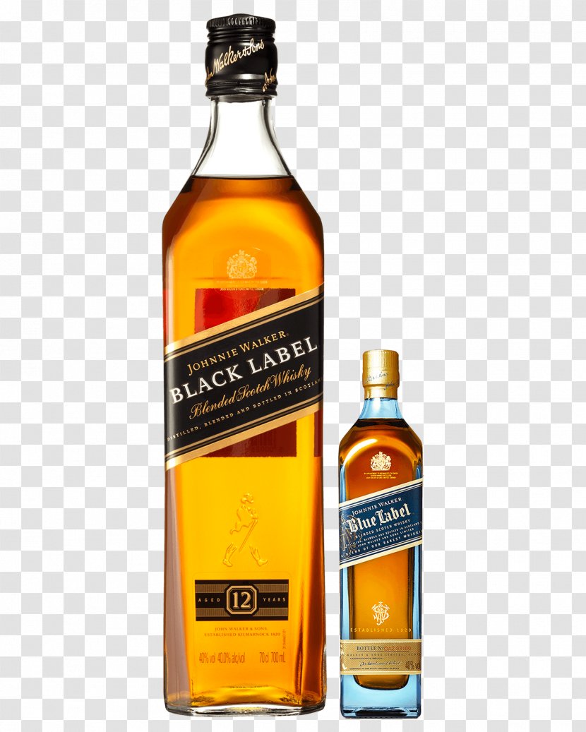 Scotch Whisky Blended Whiskey Single Malt Distilled Beverage - Alcoholic - Johnny Walker Transparent PNG