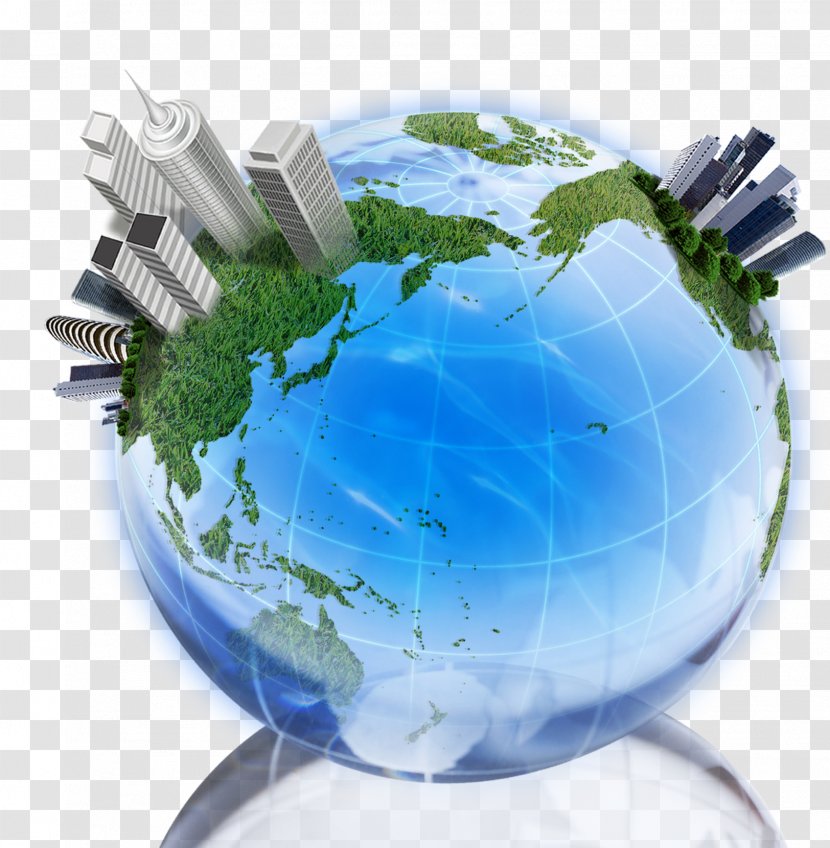Laptop Poster - Earth Transparent PNG