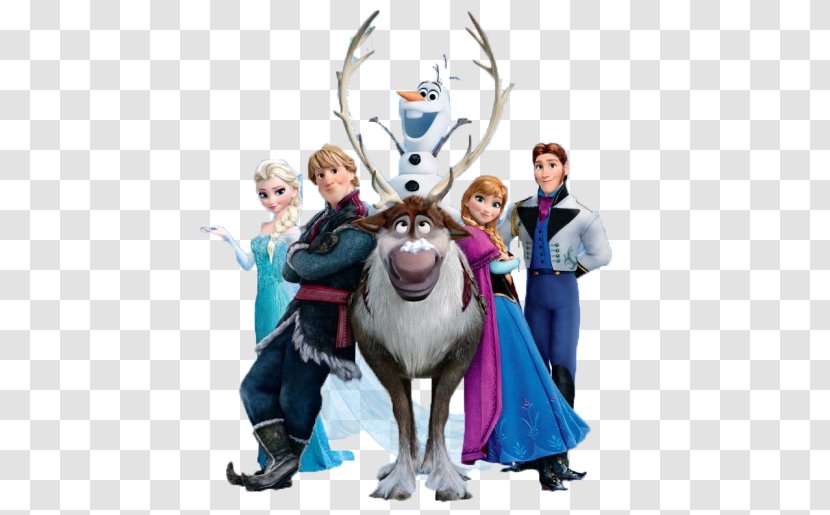 Anna Elsa Olaf Kristoff - Freeze Transparent PNG