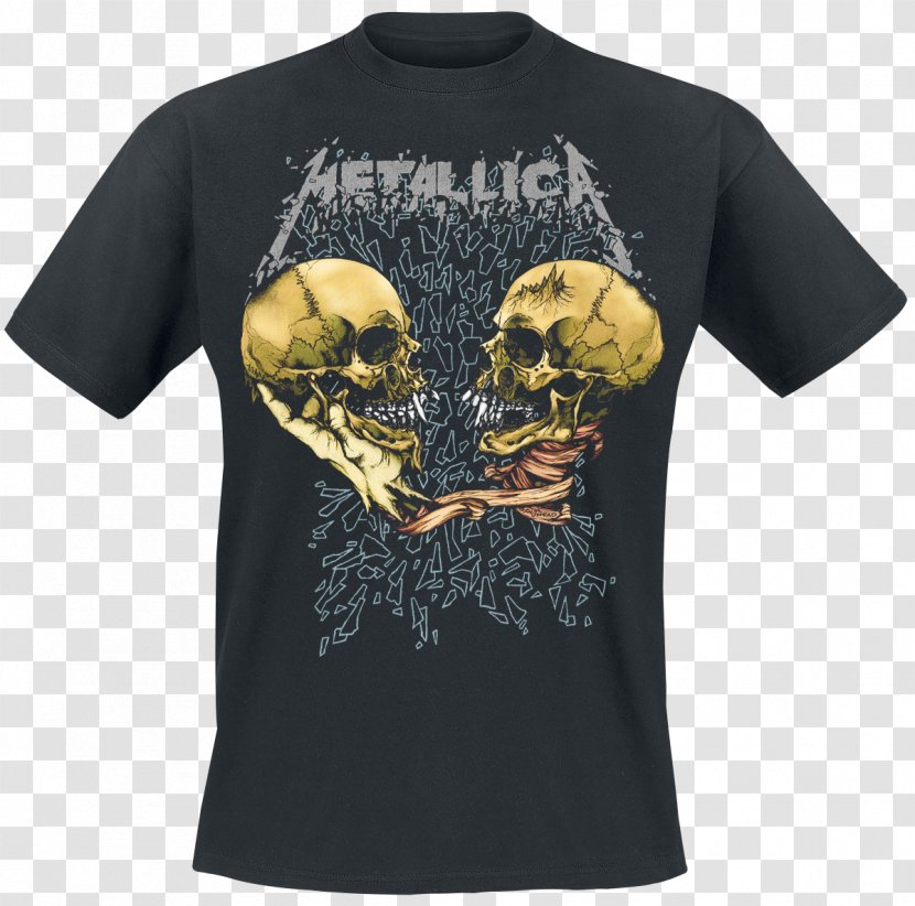 T-shirt Metallica Sad But True ...And Justice For All - Brand Transparent PNG