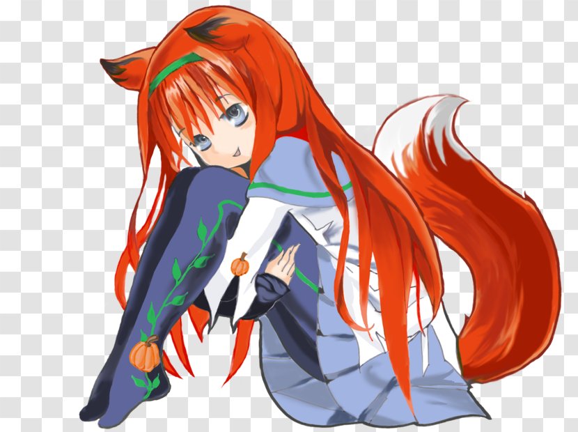 Red Fox Catgirl Arctic - Flower - Cat Transparent PNG