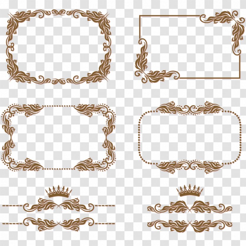 Decorative Borders Drawing - Jewellery - Design Transparent PNG