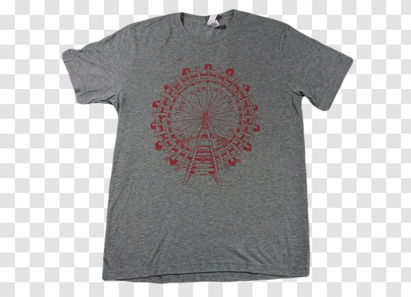 Concert T-shirt The Lumineers Sleeve Top - Redbubble - Ferris Wheel Transparent PNG
