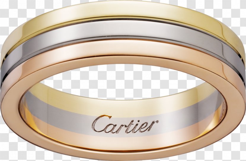 Wedding Ring Gold Carat Białe Złoto - Material Transparent PNG