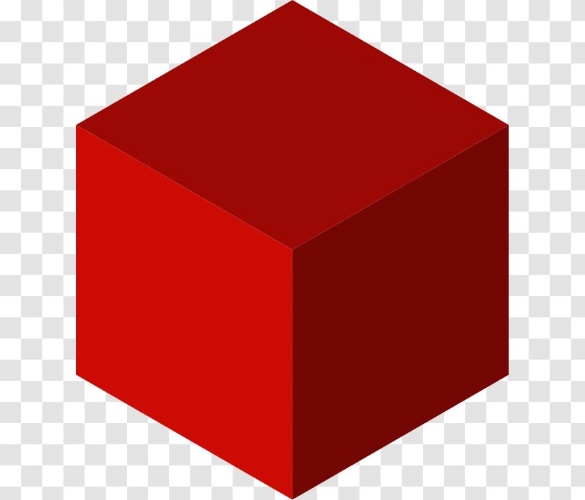 Cube Axonometric Projection Shape Angle - 3d Isometric Transparent PNG