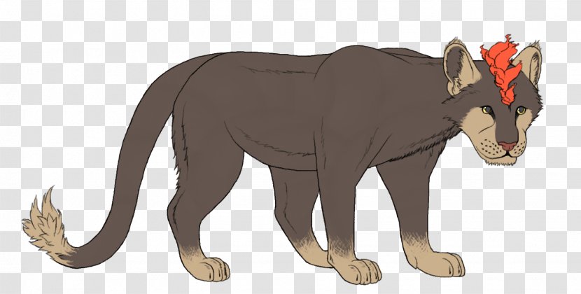Lion Cat Cougar Dog Terrestrial Animal - Tree Transparent PNG