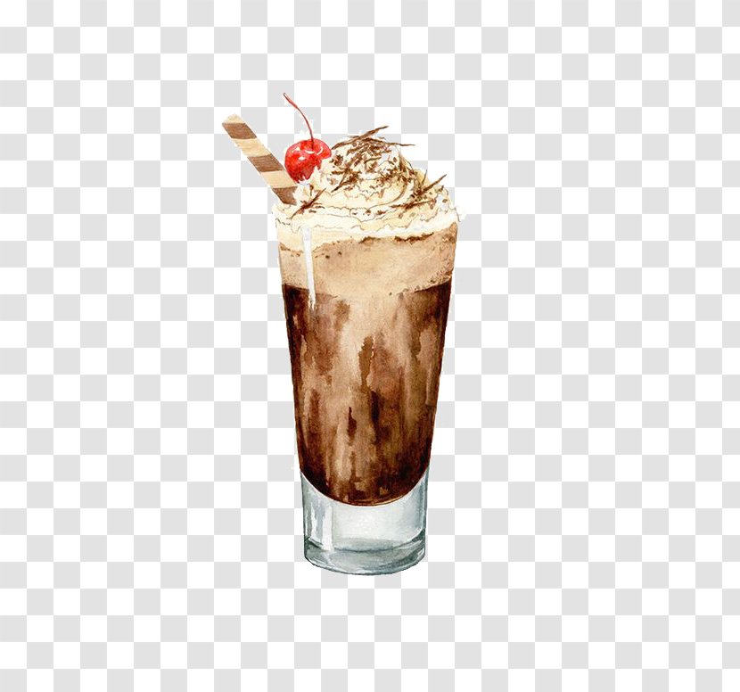 Coffee Watercolor Painting Drawing Drink Illustration Transparent PNG