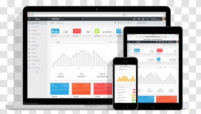 Responsive Web Design Bootstrap Template Theme WordPress - Business - Apps Transparent PNG