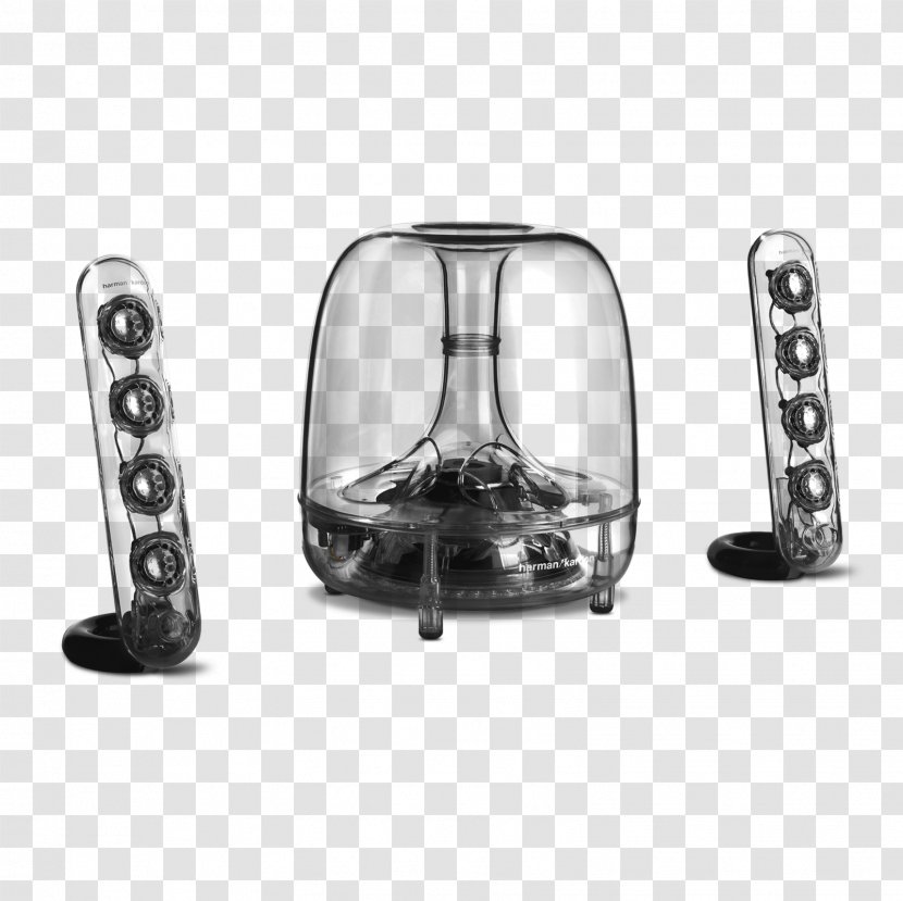Harman Kardon SoundSticks III Loudspeaker Wireless Speaker Harmon - International Industries - Three-piece Transparent PNG