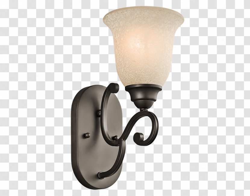 Lighting Sconce Light Fixture Kichler - Millwright - Wall Transparent PNG