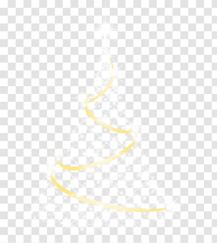 Line Angle Point Textile Pattern - Christmas Tree Transparent PNG
