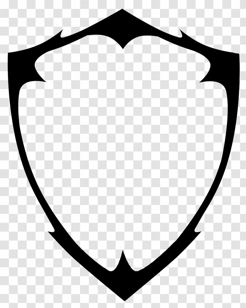 Shield Clip Art - Silhouette Transparent PNG