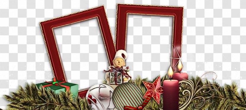 Picture Frame - Christmas - Ornament Holiday Transparent PNG