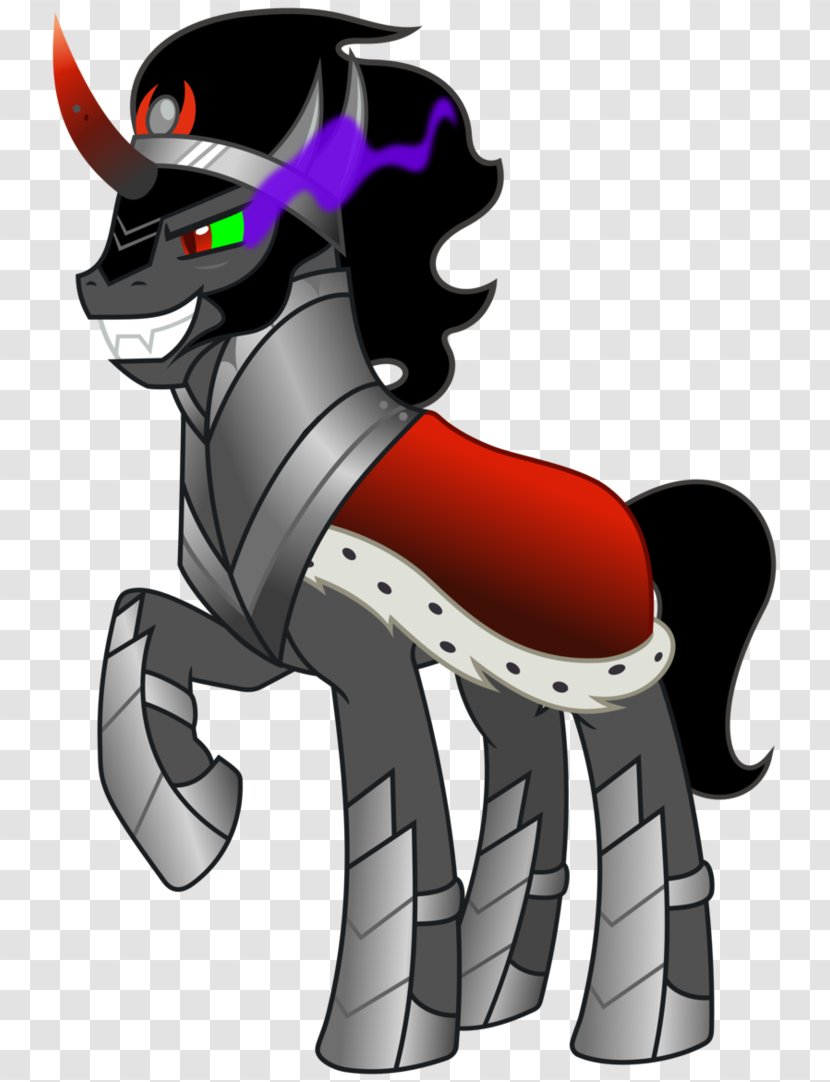 Princess Luna Rainbow Dash Pony King Sombra DeviantArt - Supernatural Creature - Unicorn Horn Transparent PNG