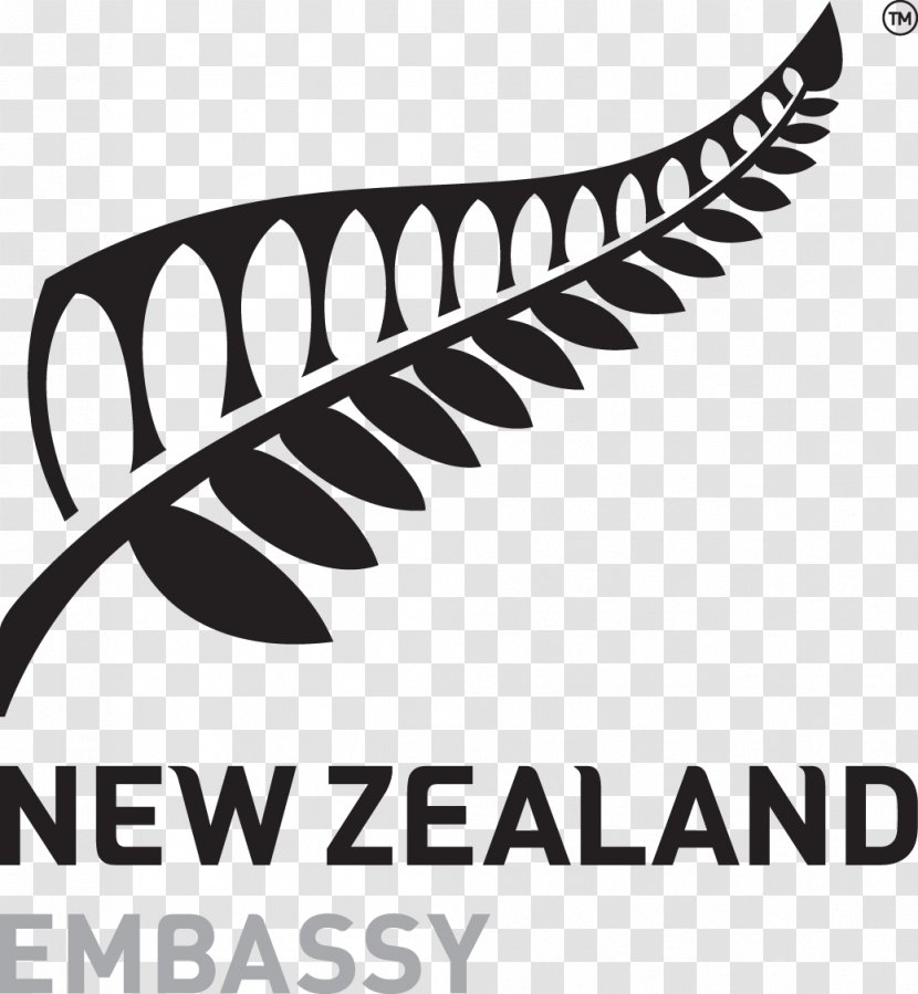 Embassy Of New Zealand, Paris Logo - Ambassador - Zealand Fern Transparent PNG