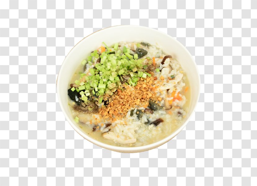Congee Breakfast Porridge Jeonbok-juk Toast - Cartoon - Chicken Mushroom Rice Soup Transparent PNG