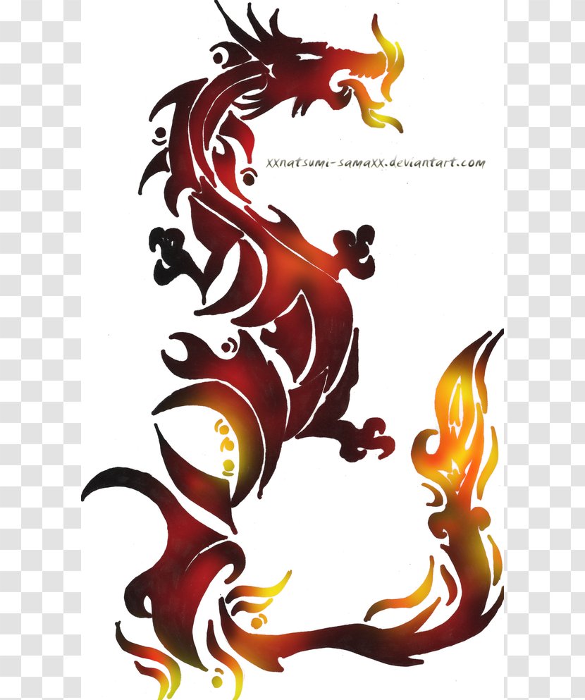 Tattoo Dragon Fire Clip Art - Flame - Pictures Transparent PNG
