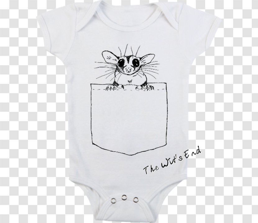 Baby & Toddler One-Pieces T-shirt Onesie Sugar Glider Mother - Outerwear Transparent PNG