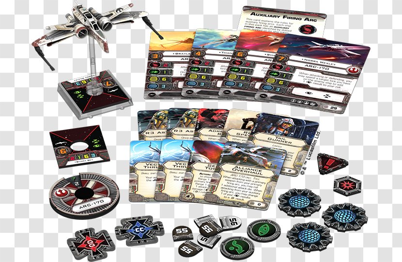 Star Wars: X-Wing Miniatures Game X-wing Starfighter Anakin Skywalker The Clone Wars - Xwing Transparent PNG