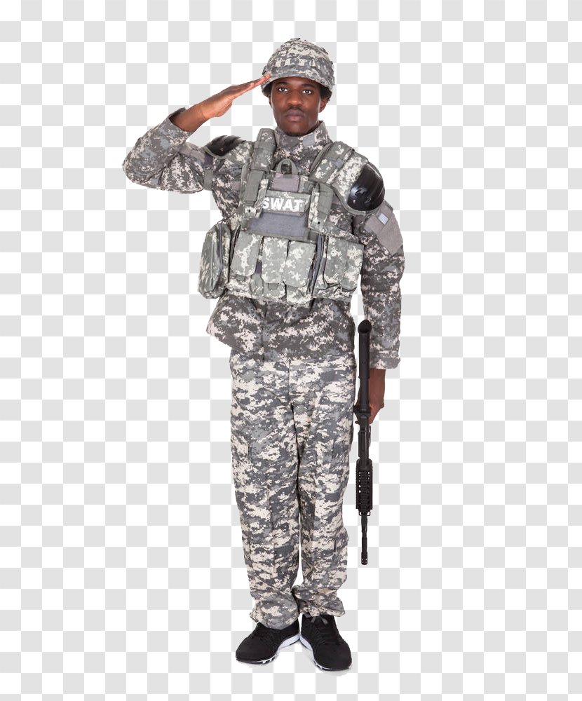 Soldier Army Salute Stock Photography Royalty-free - Military - Saluting Soldiers Transparent PNG
