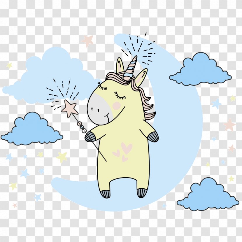 Unicorn Clip Art - Cartoon Transparent PNG