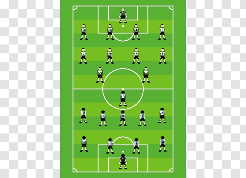 Football Pitch Player Athletics Field Clip Art - Team - ISoccer Cliparts Transparent PNG