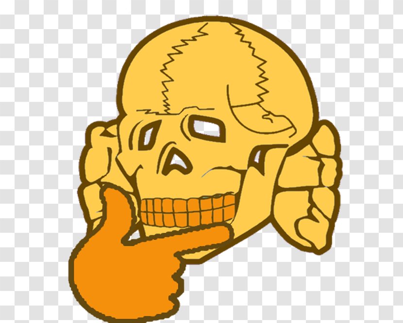 Emoji Thought Emoticon Skull Emotion Transparent PNG