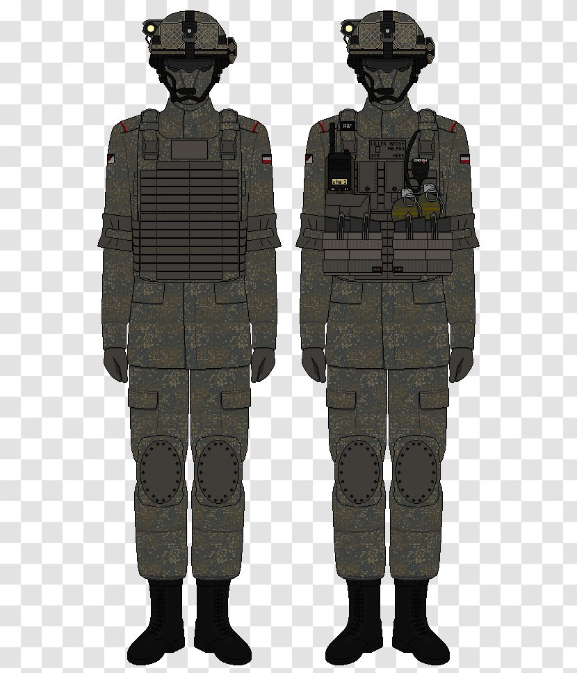 Soldier Military Uniform Infantry Army Officer - Camouflage Transparent PNG
