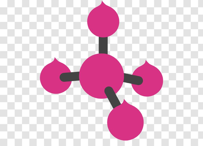 Atoms In Molecules Chemistry Clip Art Molecular Model - Heart - Atomy Design Element Transparent PNG